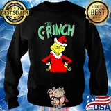 The grinch pijama santa clause christmas s Sweater
