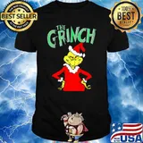 The grinch pijama santa clause christmas shirt