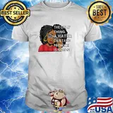 The only thing a hater can take from me is notes melanin woman T-Shirt