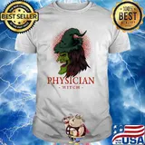 The Physician Witch Halloween Doctor Scary MD Villain T-Shirt