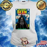 The powerful sith comic the strongest man in the galaxy if youre not with him then youre his enemy s Ladies tee