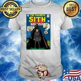 The powerful sith comic the strongest man in the galaxy if youre not with him then youre his enemy shirt