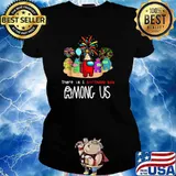 There Is One Birthday Boy Among Us Firework Game Birthday T-Shirt Ladies tee