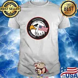 Thetford VT Vermont Eagle American Flag T-Shirt