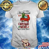 This Is My Hallmarks Christmas Movie Watching Truck red T-Shirt