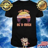 This Shirt Identifies As A Mask Vintage T-Shirt