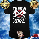 Throw Likes a Girl T-Shirt