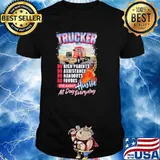 Trucker Straight Hustle All Day Everyday Shirt