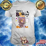 Uncle's Bootiful Crew House Cute Ghost Boo Halloween T-Shirt