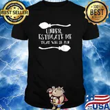 Under Estimate Me That Will Be Fun Halloween Witch Scary Spooky Broom T-Shirt