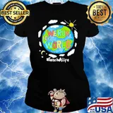 We run the world teacher life earth s Ladies tee