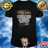 We The People The Greatest Danger to American Freedom Is A Government That Ignores The Constitution Thomas Jefferson American Flag T-Shirt