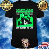 When the dungeon meowster smiles its already too late shirt