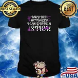 Why Yes Actually I Can Drive A Stick Halloween Brooms T-Shirt