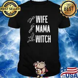 Wife Mama Witch T-Shirt