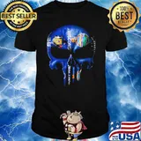 Wisconsin Kansas Skull Shirt