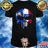 Wisconsin Texas Skull Shirt