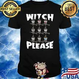 Witch Please Witches Emoticon Collection Halloween T-Shirt