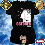Women's March October 2, 2021, reproductive rights T-Shirt Ladies tee