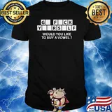 Would You Like To Buy a Vowel shirt