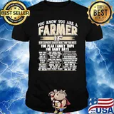 You Know You Are A Farmer If You Plan Family Trips Shirt