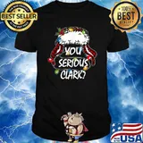 You Serious Clark Christmas Vacation xmas lights T-Shirt