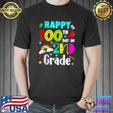 100th Day Of School Funny 100 Days Of 2nd Grade Second Grade T-s Unisex