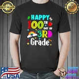 100th Day Of School Funny 100 Days Of 3rd Grade Third Grade T-s Unisex