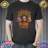 1st Grade Teacher Thanksgiving Turkey Day T-Shirt