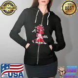 2021 Eddie Rosario Black Atlanta Braves 2021 National League Champions MVP T-Shirt Full Zip Hooded
