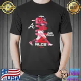 2021 Eddie Rosario Black Atlanta Braves 2021 National League Champions MVP T-Shirt Unisex