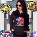 2021 TB Bucs Tampa Bay Buccaneers Tampa Bay Rays Champions All For One One For All s Hoodie