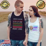 2021 Ugly Sweater Another Elfed Up Year Merry Christmas T- Tank Top