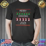 2021 Ugly Sweater Inspired Designs Merry Christmas Party T- Unisex