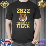 2022 Year Of The Tiger Chinese Zodiac Lunar New Year T-Shirt Unisex