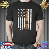 27 Years Old Legend 1994 Retro USA Flag 27th Birthday Decor Premium T-Shirt Unisex