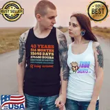 43 years of being awesome 43th Birthday Decorations Party Raglan Baseball T-s Tank Top