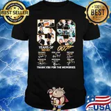 59 Years Of 1962 2021 007 Thank You For The Memories Shirt