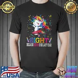 8 Years Old Birthday Girl Unicorn T-Shirt