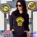 90 Year Old 1931 Limited Edition 90th BDay Floral T-Shirt Hoodie