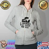 A soldiers way saves the day s Full Zip Hooded