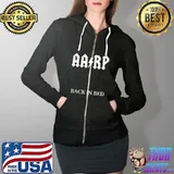 AA RP Back In Bed Shirt Full Zip Hooded