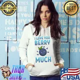 Acai Bowl I Love You Berry Much Acai Vegan Foods Superfood T-Shirt