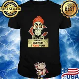 Achmed Chicago football haters silence i keel you skull shirt