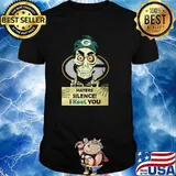 Achmed Green bay packers haters silence i keel you skull shirt