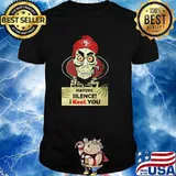 Achmed San francisco haters silence i keel you skull shirt