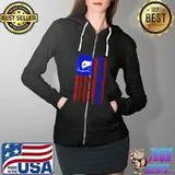 Acupuncture Funny Acupuncturist American flag T-Shirt Full Zip Hooded