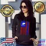 Acupuncture Funny Acupuncturist American flag T-Shirt