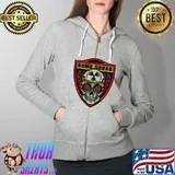 Adam Bomb Kronik Bomb Squad Skull s Full Zip Hooded