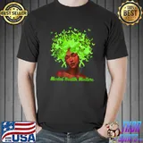 African American Mental Health Matters Woman Warrior Queen T-Shirt